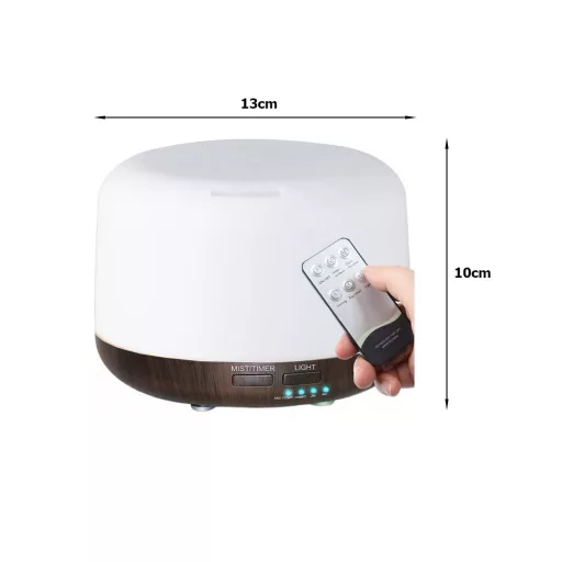 Zvlhčovač vzduchu RGB 300 ml s diaľkovým ovládaním 