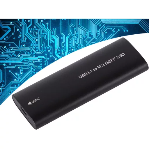 Externý kryt USB 3.1 M.2 SSD