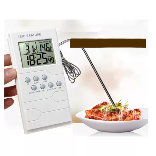 Kuchynský teplomer s LCD displejom