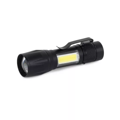 Bailong silná, vodotesná vysokosvietivá LED baterka CREE XP-E s funkciou priblíženia
