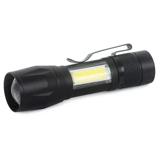 Bailong silná, vodotesná vysokosvietivá LED baterka CREE XP-E s funkciou priblíženia