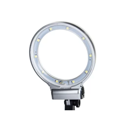 Držiačik s lupou, s 3x- 4,5x zväčšením - s 10 LED diódami