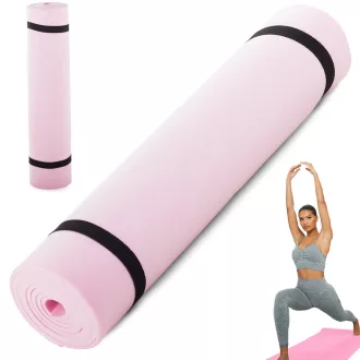   Podložka na fitness cvičenie, jogu alebo kemping - 50x180cm - ružová
