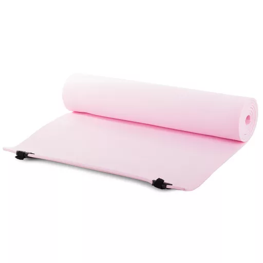 Podložka na fitness cvičenie, jogu alebo kemping - 50x180cm - ružová