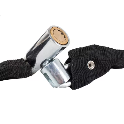 Bezpečnostný zámok pre bicykle, motocykle alebo brány