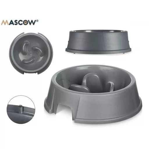 Plastová miska na kŕmenie pre domáce zvieratá - 27 cm - 1500 ml