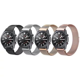   20 mm-vý kovový remienok Miláno Gold na smart hodinky (magnetický)