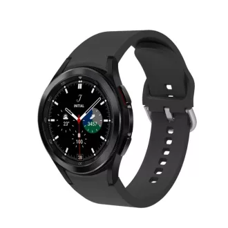   20mm-vý čierny silikónový remienok EasyRog pre smart hodinky 