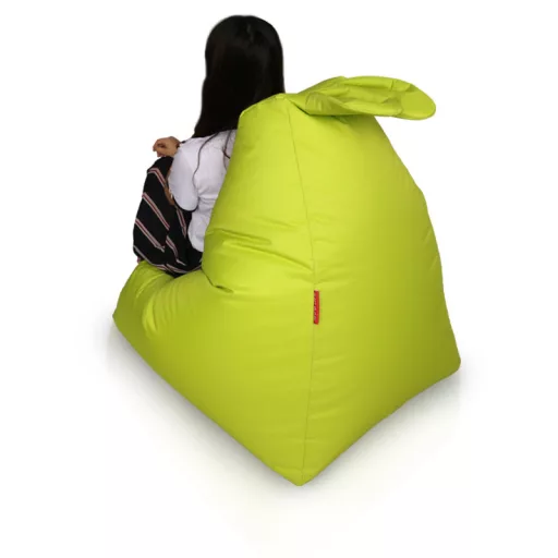 Detský sedací vak kamarát BUNNY (Lime)