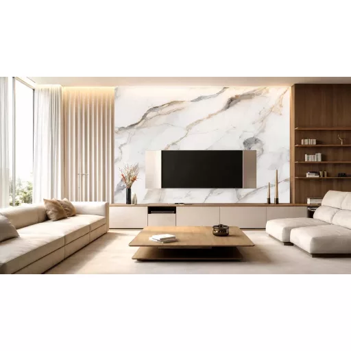 3 m x 60 cm-ový samolepiaci PVC panel s mramorovým vzorom v rolke