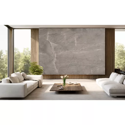 3 m x 60 cm-ový samolepiaci PVC panel so sivým mramorovým vzorom  v rolke
