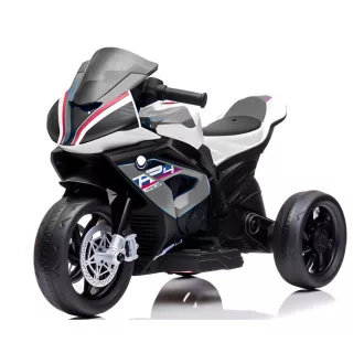 Detská elektrická motorka - čierno-strieborná - 380W