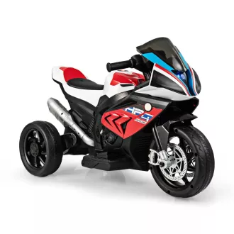 Detská elektrická motorka - čierno-červená - 380W