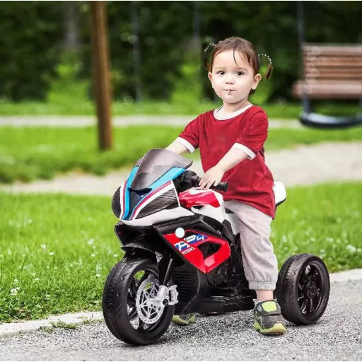 Detská elektrická motorka - čierno-červená - 380W