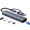 5-portový USB HUB - 3xUSB 3.0 1xUSB 2.0 1xEthernet RJ45