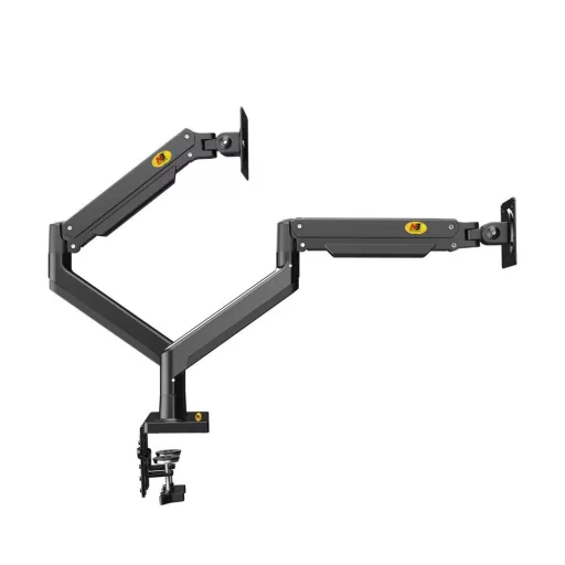 Nastaviteľný dvojitý otočný stojan na stolný monitor (22"-32") pre uhlopriečky obrazovky od 56 cm do 81 cm