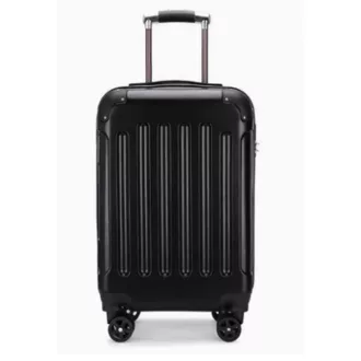   Kufor National Traveller s pevnými stenami a kolieskami - 55 x 22 x 35 cm - pre všetky letecké spoločnosti - čierny