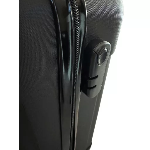 Kufor National Traveller s pevnými stenami a kolieskami - 55 x 22 x 35 cm - pre všetky letecké spoločnosti - čierny