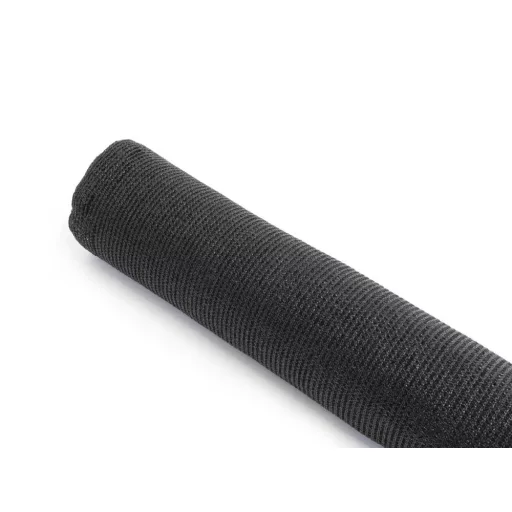 Čierne tieniaca sieť 2 m vysoká - 120g/m2