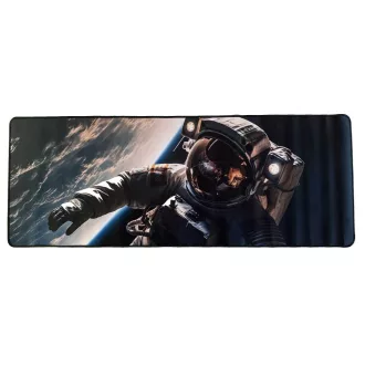   Veľká podložka pod myš 80 x 30 cm - s astronautským vzorom