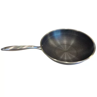   Panvica Wok Premium Masters - panvica z nehrdzavejúcej ocele so špeciálnym nepriľnavým povrchom - 34 cm