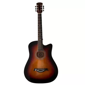 6-strunová akustická gitara - hnedá (SB Galaxy Leo)