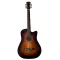 6-strunová akustická gitara - hnedá (SB Galaxy Leo)
