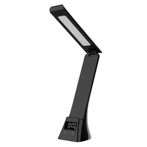 Stolná lampa, nabíjačka telefónu a hodiny  3 v 1 - 15 W