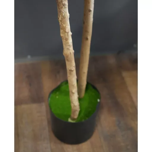 150 cm-ový dvojitý umelý olivovník v kvetináči