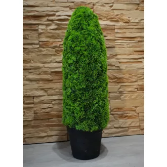   Výnimočne krásna umelá tuja v kvetináči - 85 cm x 25 cm