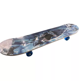 Skateboard 78 cm x 19,5 cm - USA edícia - Shark