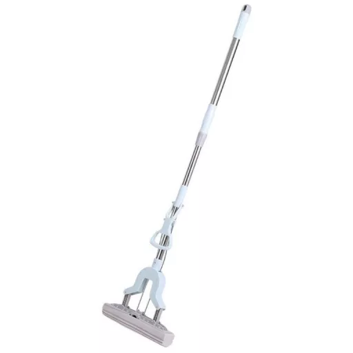 Žmýkací špongiový mop s teleskopickou rukoväťou - 135 cm