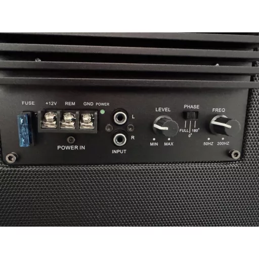 KARLRE Auto Subwoofer – Výkonný basový zvukový systém