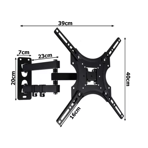  TV nástenný držiak 14"-55" (36 cm - 140 cm)