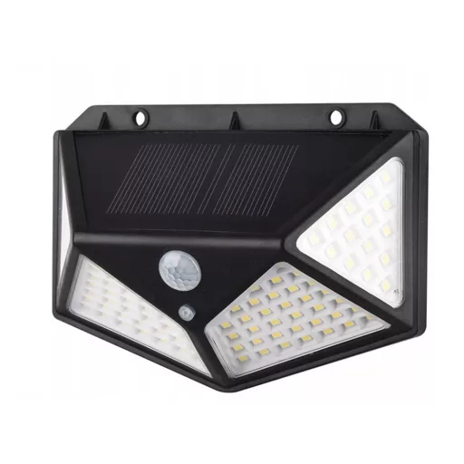 100 LED slnečné solárne pouličné osvetlenie so snímačom pohybu