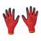 Ochranné rukavice, pracovné rukavice, veľkosť 10 (pogumované)