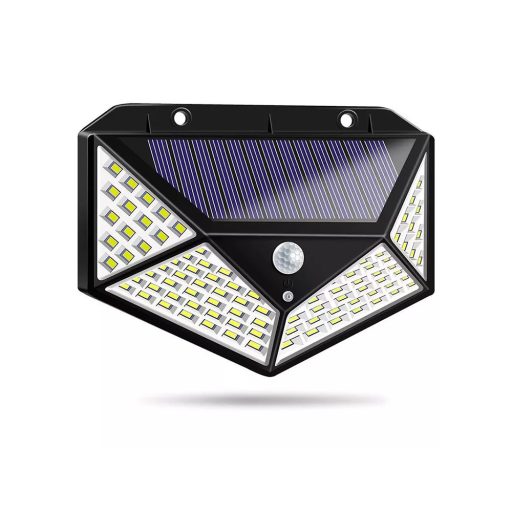 100 LED slnečné solárne pouličné osvetlenie so snímačom pohybu